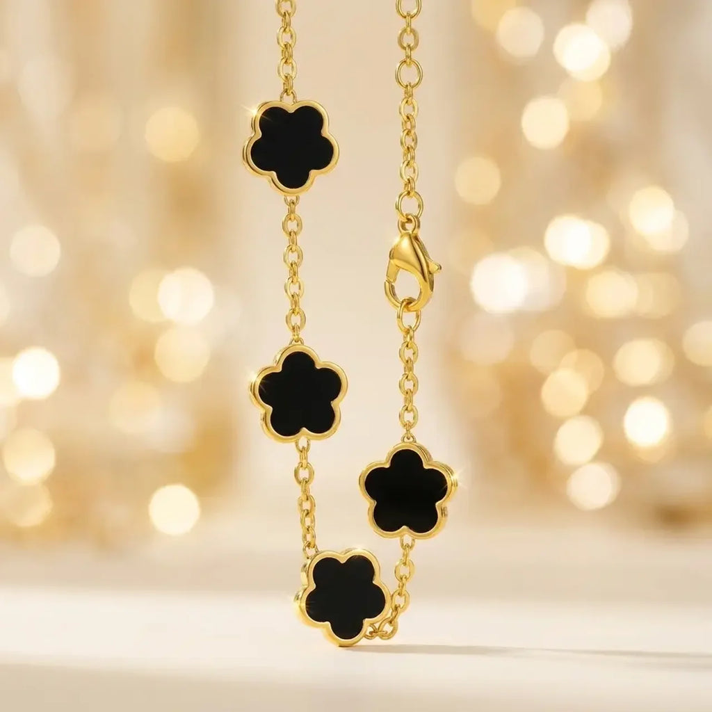 Lovienne™- Fleur Noire Bracelet