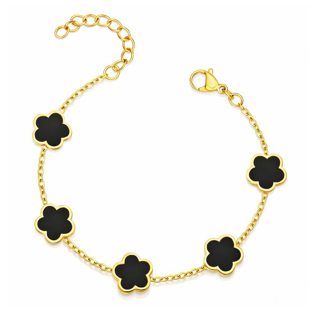 Lovienne™- Fleur Noire Bracelet