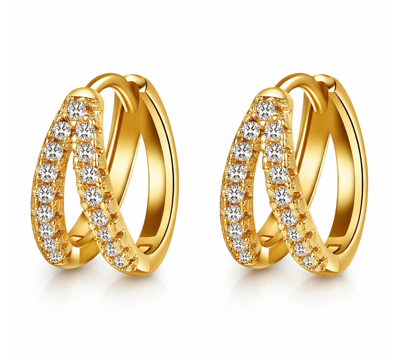 Lovienne™- Étoile Royale Hoop Earrings